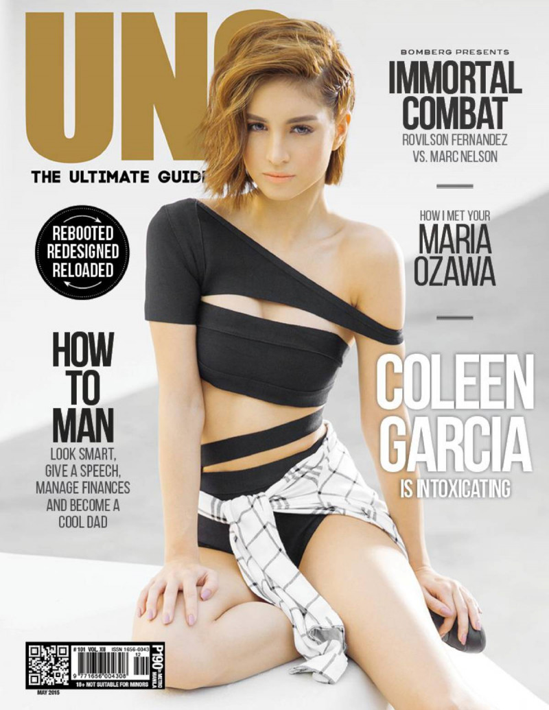 Coleen Garcia featured on the UNO Philippines cover from May 2015