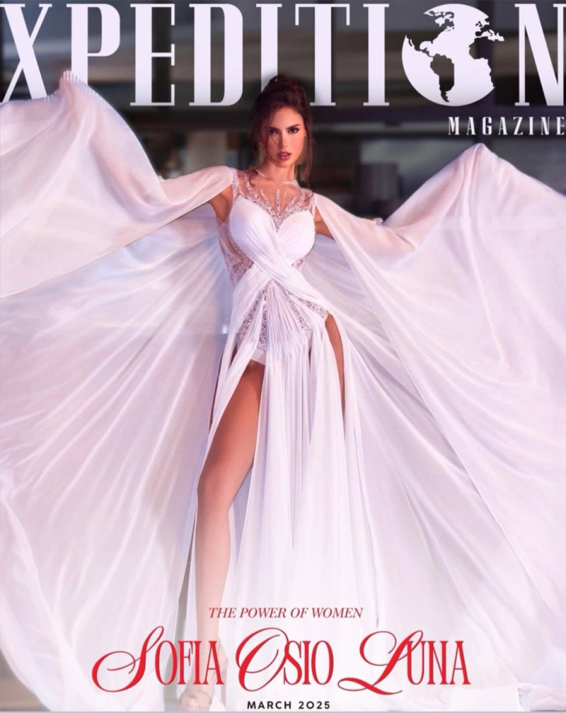 Sofia Osio Luna featured on the Xpedition Magazine cover from March 2025