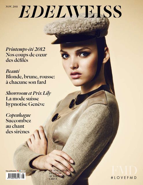 Ania Yudina featured on the Edelweiss cover from November 2011