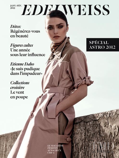 Sophie Vlaming featured on the Edelweiss cover from January 2012