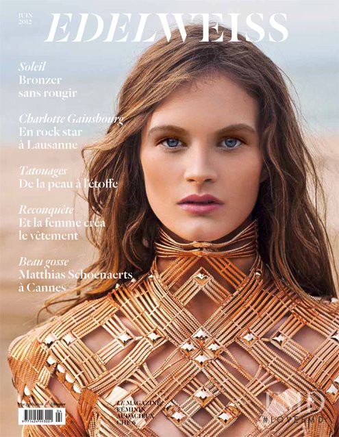 Avalon T. featured on the Edelweiss cover from June 2012