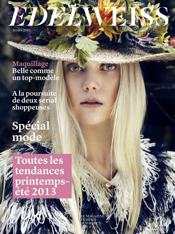 Anne Sophie Monrad featured on the Edelweiss cover from March 2013