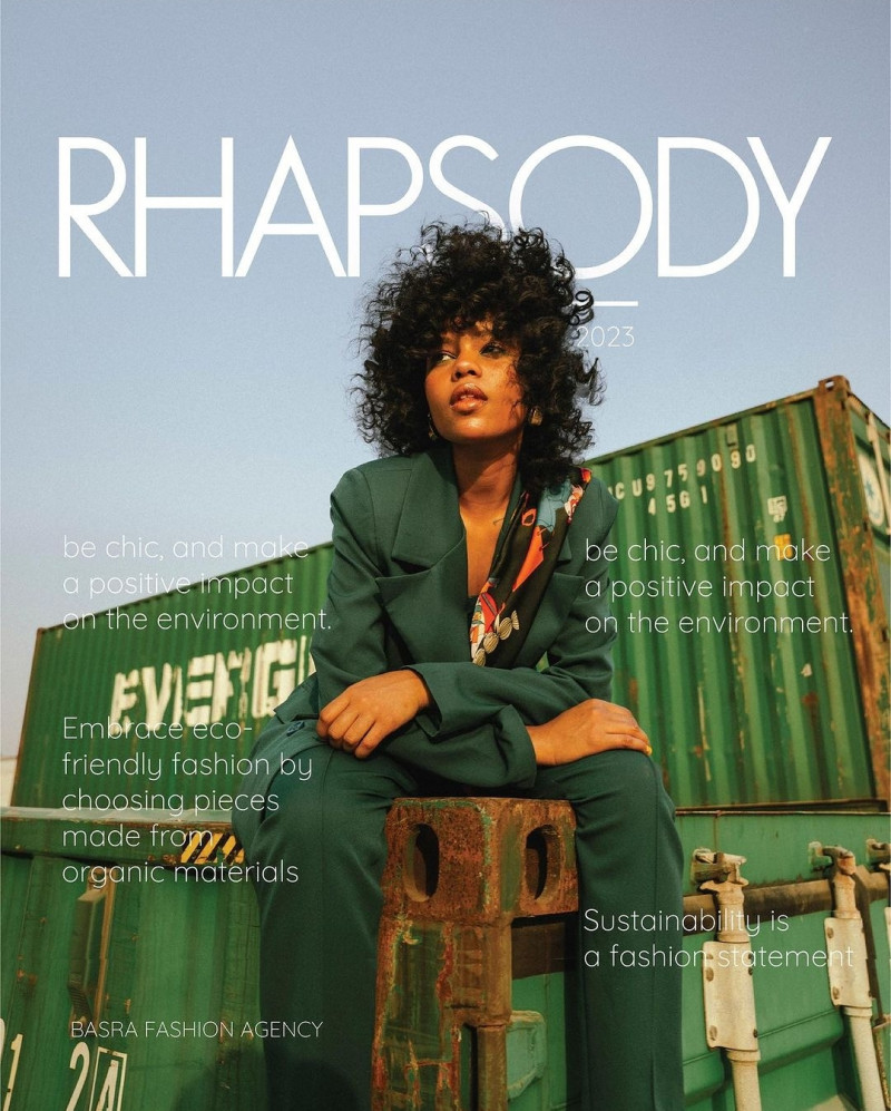 Hibatullah featured on the Rhapsody cover from October 2023