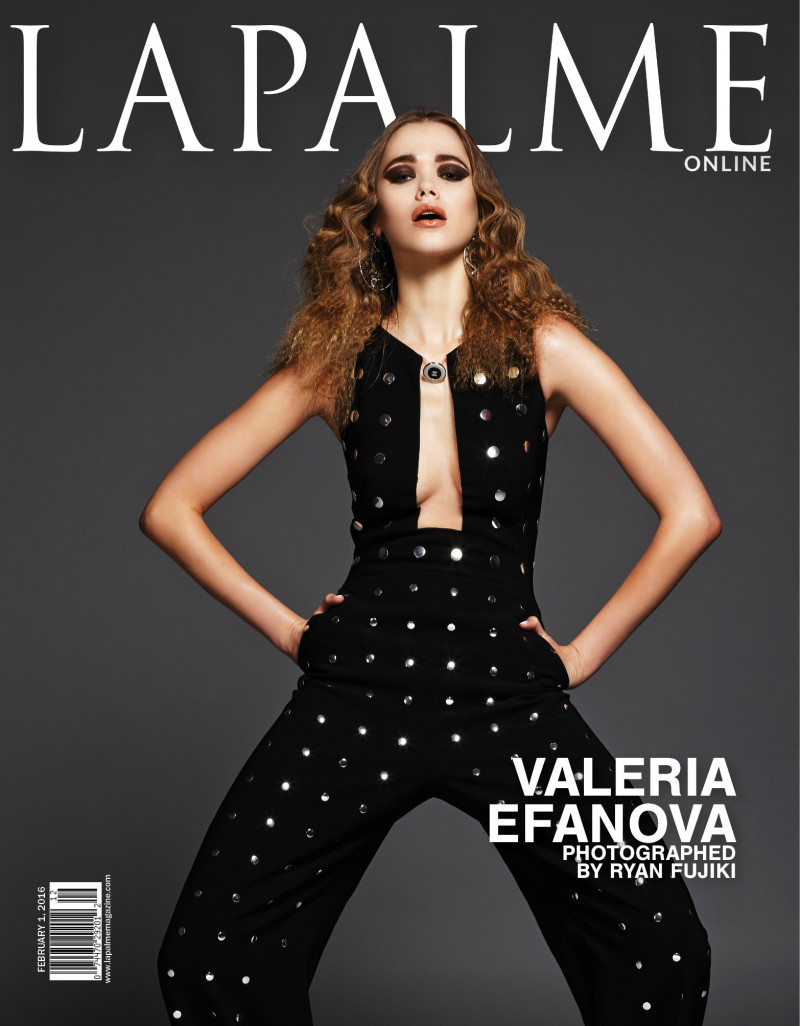 Valeria Efanova featured on the Lapalme Magazine cover from February 2016