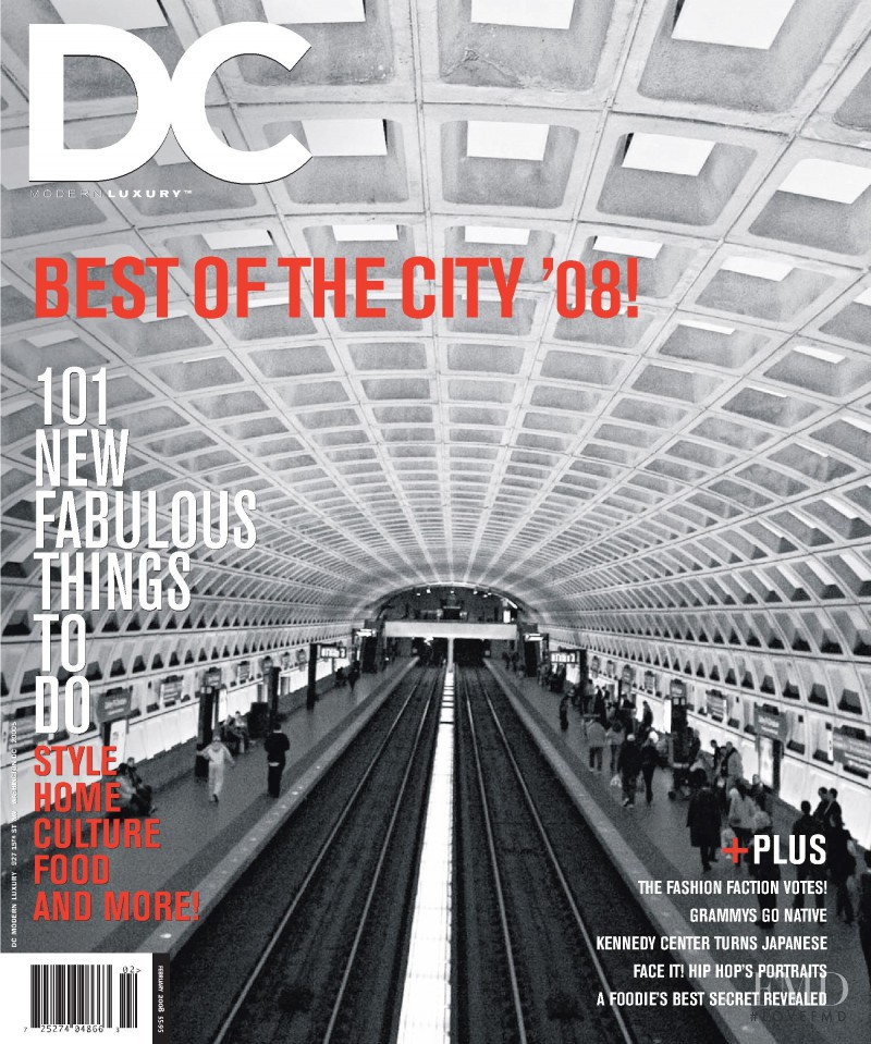  featured on the DC Modern Luxury cover from February 2008