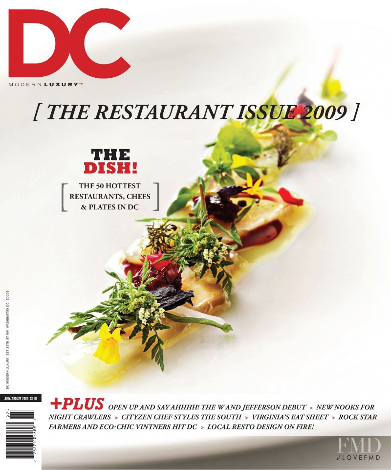  featured on the DC Modern Luxury cover from July 2009