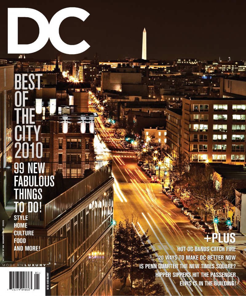  featured on the DC Modern Luxury cover from January 2010