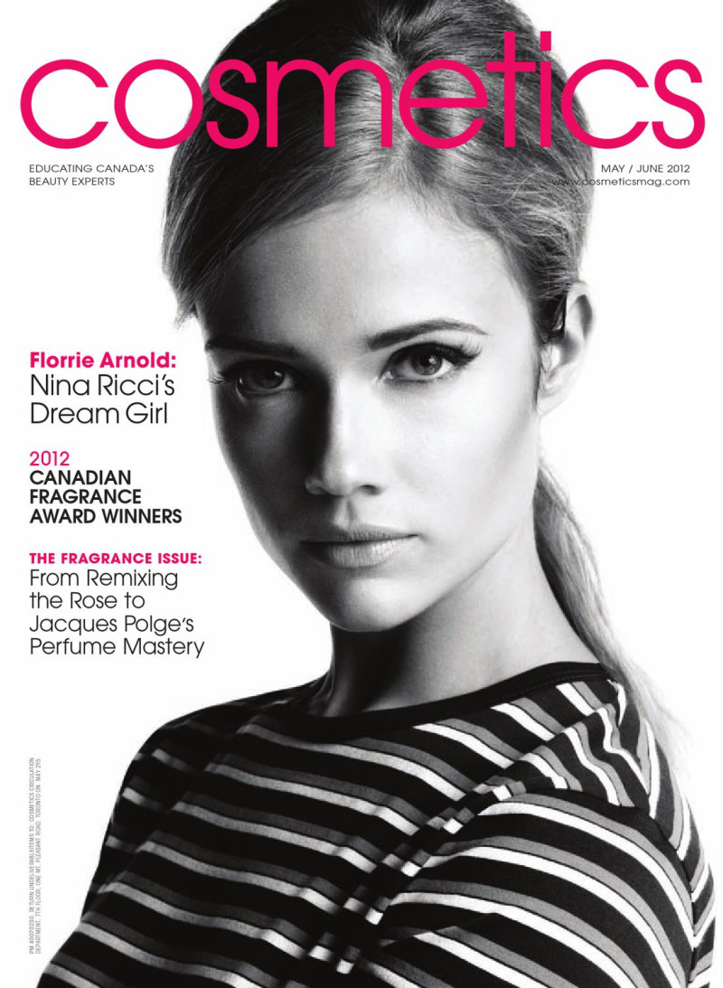  featured on the Cosmetics cover from May 2012