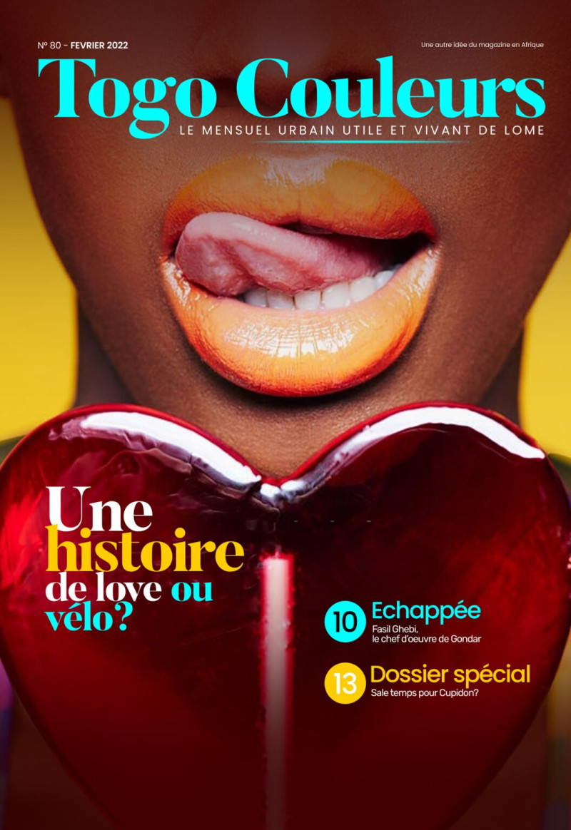  featured on the Togo Couleurs cover from February 2022