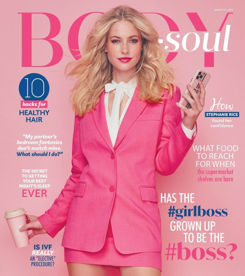 Sianie Aitken featured on the Body + Soul cover from March 2022