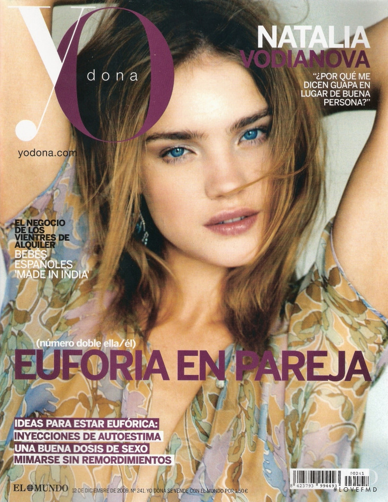 Natalia Vodianova featured on the Yo Dona cover from December 2009