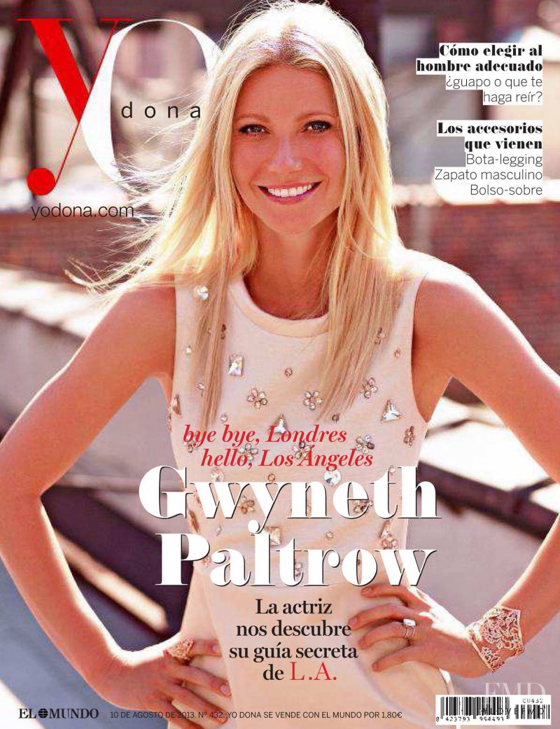 Gwyneth Paltrow featured on the Yo Dona cover from August 2013