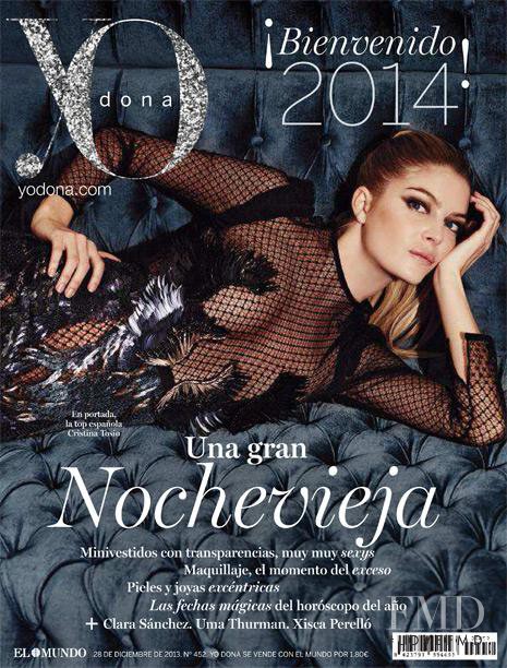 Cristina Tosio featured on the Yo Dona cover from December 2013
