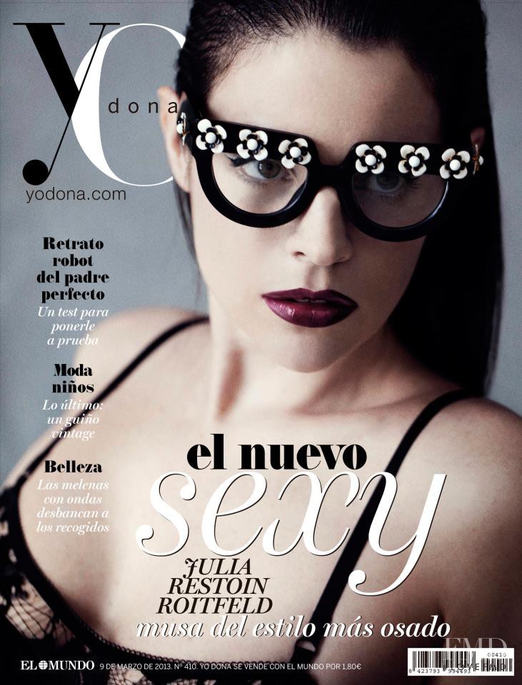 Julia Restoin Roitfeld featured on the Yo Dona cover from March 2013