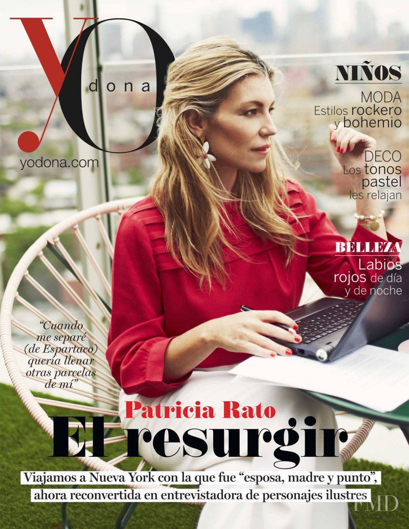Patricia Rato featured on the Yo Dona cover from September 2013
