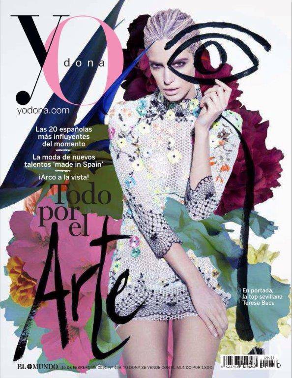 Teresa Astolfi featured on the Yo Dona cover from February 2014
