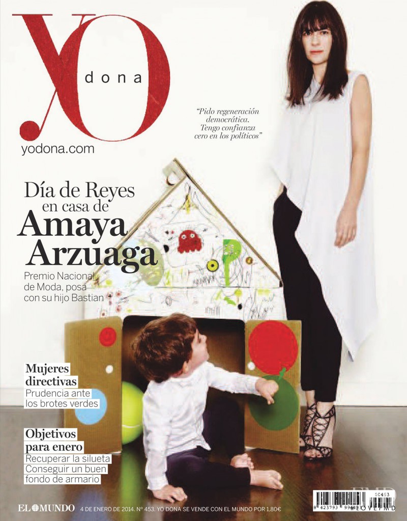 Amaya Arzuaga, Bastian featured on the Yo Dona cover from January 2014