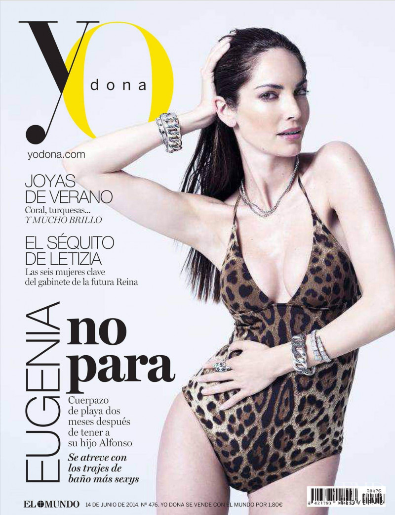 Eugenia Silva featured on the Yo Dona cover from June 2014