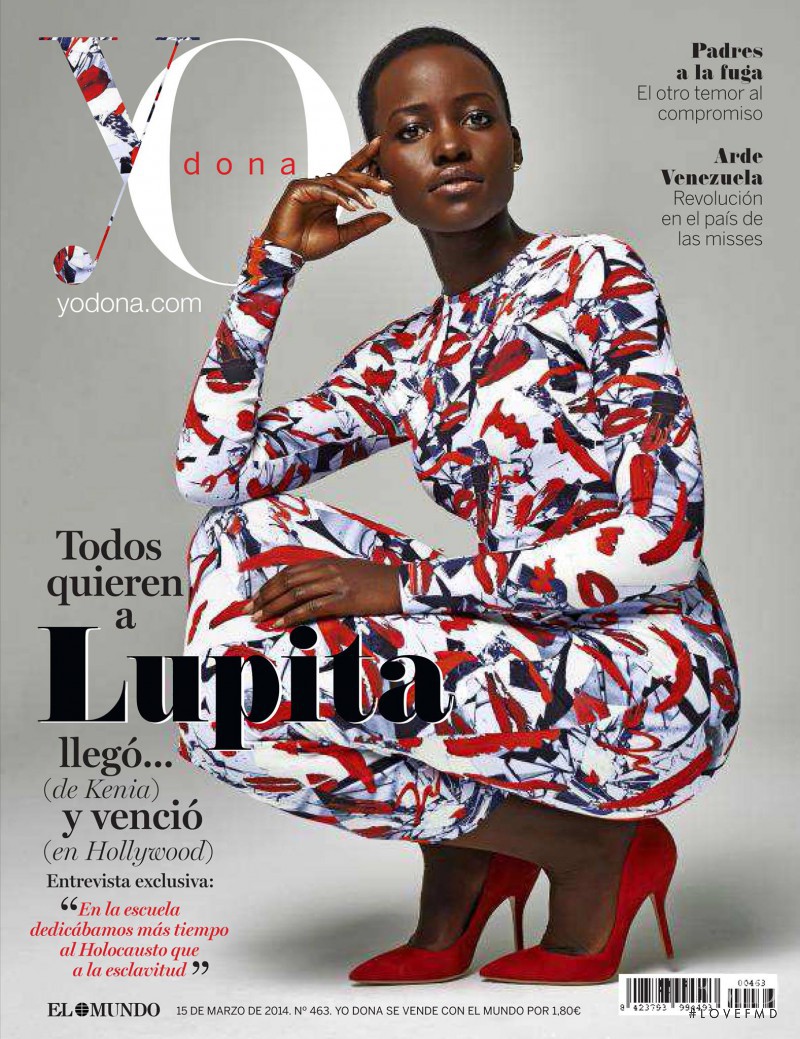 Lupita Nyong\'o featured on the Yo Dona cover from March 2014