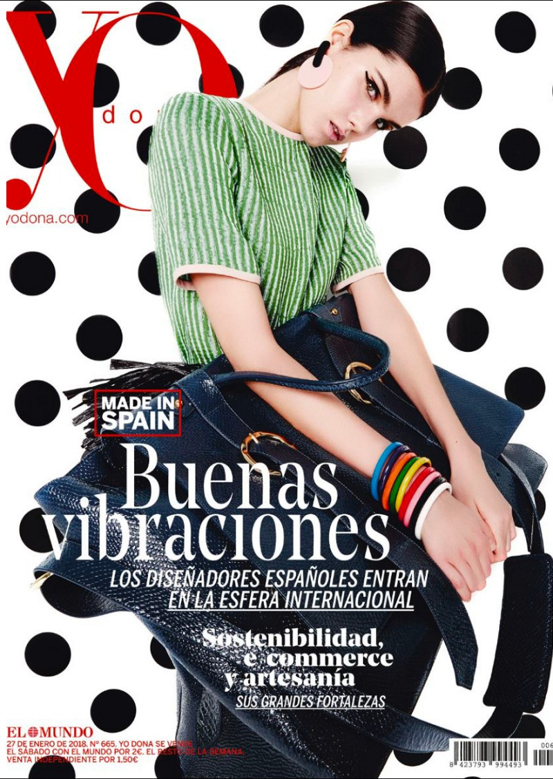 Maria Parr featured on the Yo Dona cover from January 2018