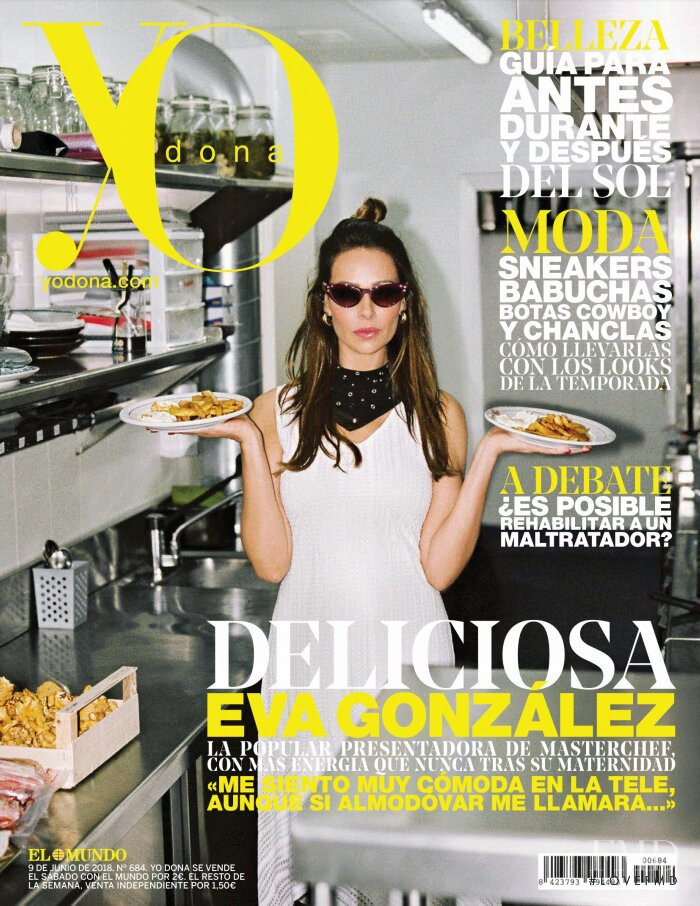 Eva Gonzalez featured on the Yo Dona cover from June 2018
