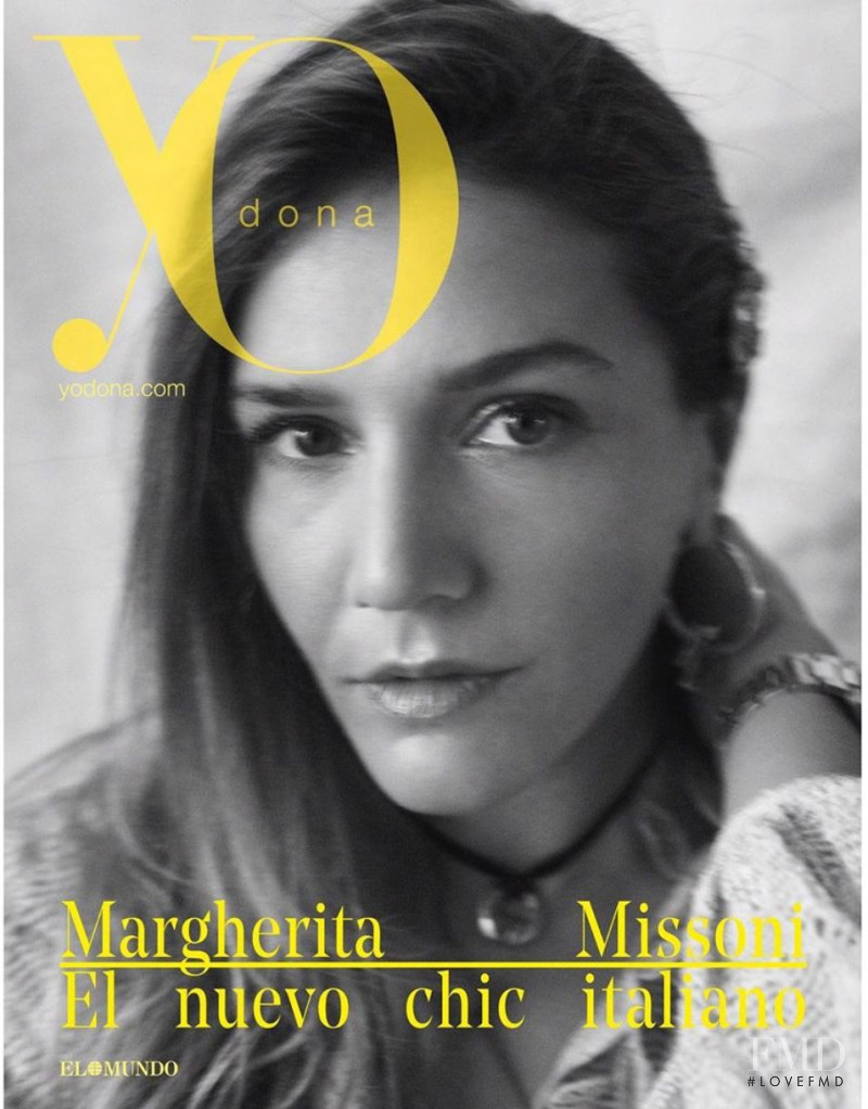 Margherita Missoni featured on the Yo Dona cover from August 2019