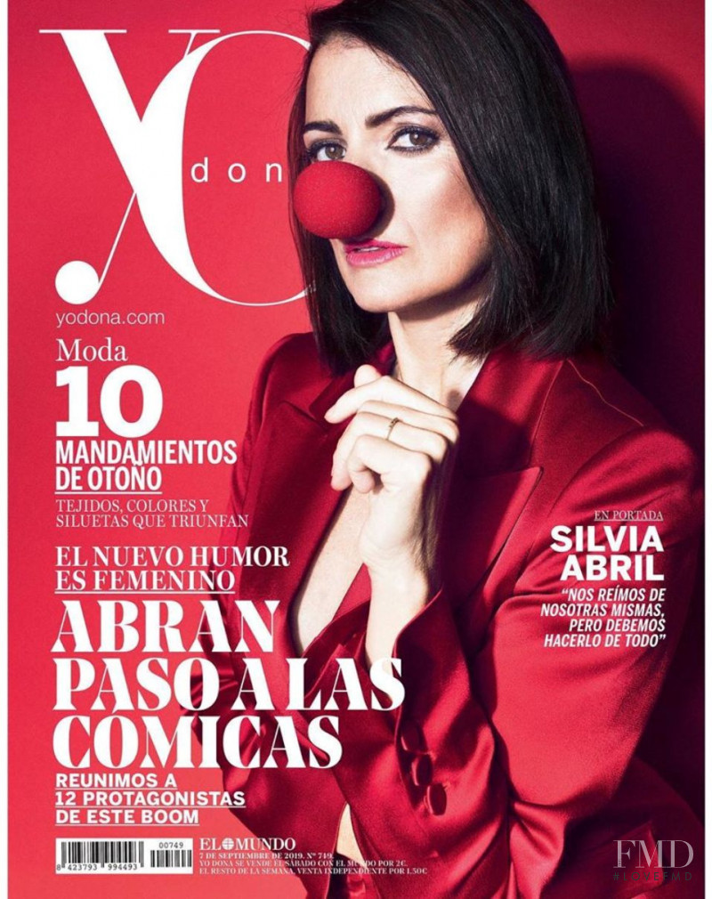 Silvia Abril featured on the Yo Dona cover from September 2019