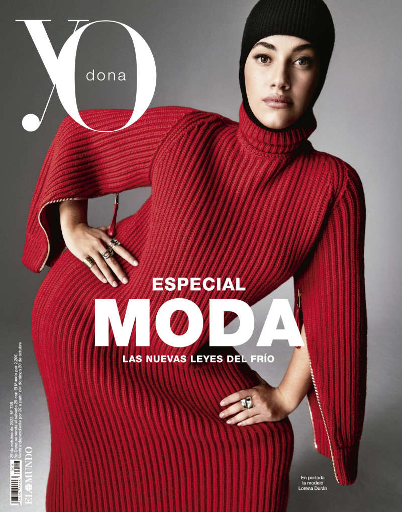 Lorena Duran featured on the Yo Dona cover from October 2022