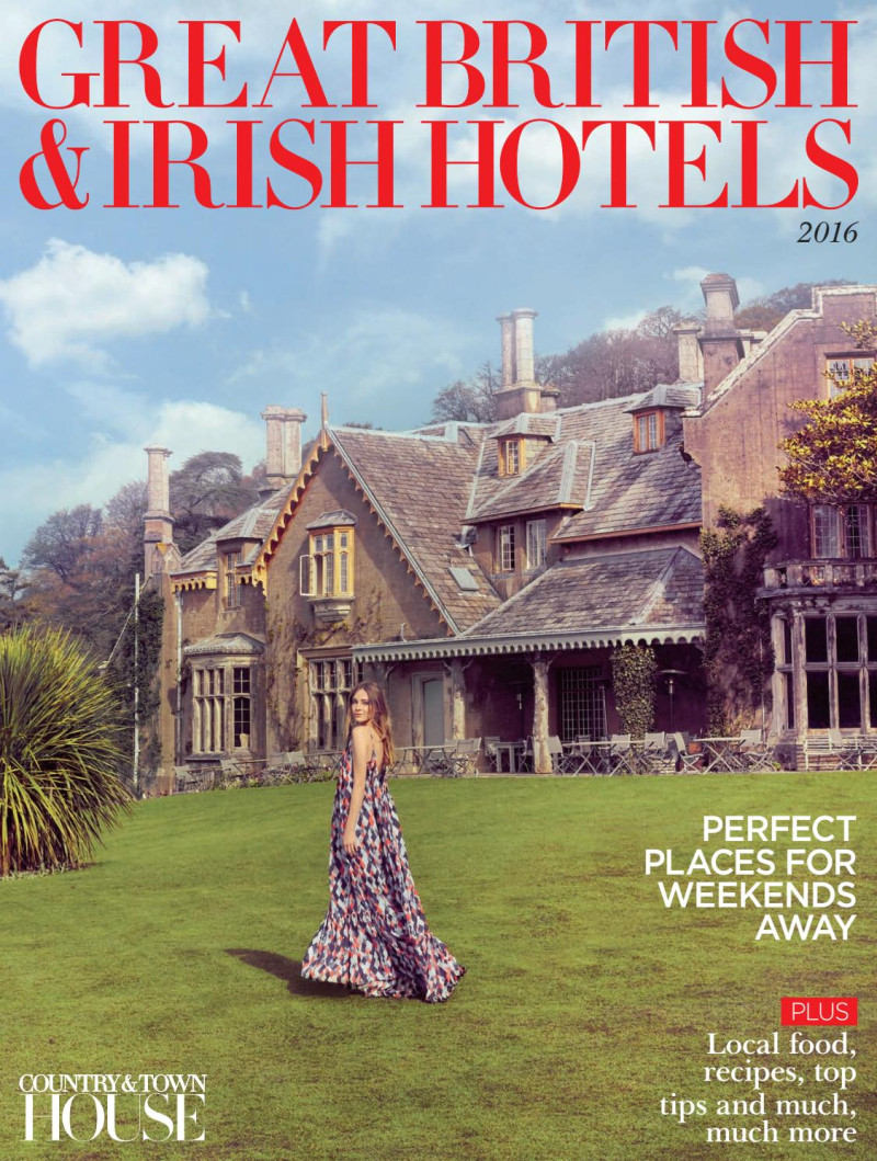 Camilla Babbington featured on the Great British & Irish Hotels cover from January 2016