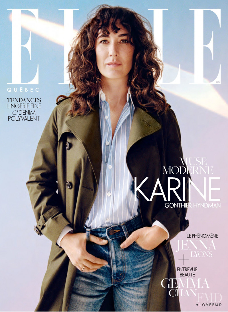  featured on the Elle Quebec cover from May 2021