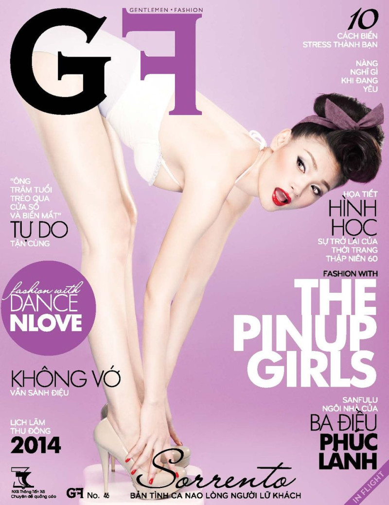  featured on the GF - Golf Fashion cover from October 2014