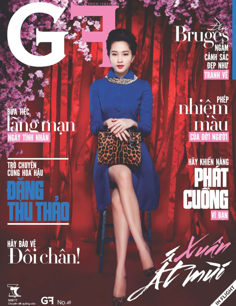  featured on the GF - Golf Fashion cover from February 2015