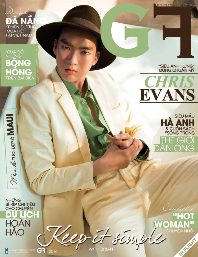  featured on the GF - Golf Fashion cover from April 2016