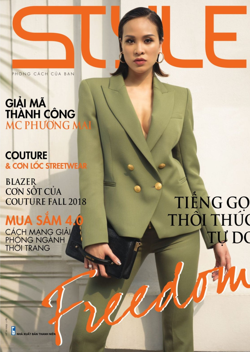  featured on the Style Vietnam cover from August 2018