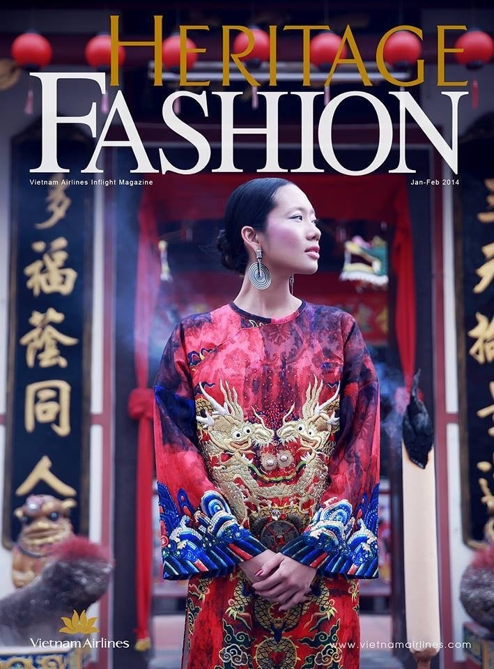  featured on the Heritage Fashion cover from January 2014