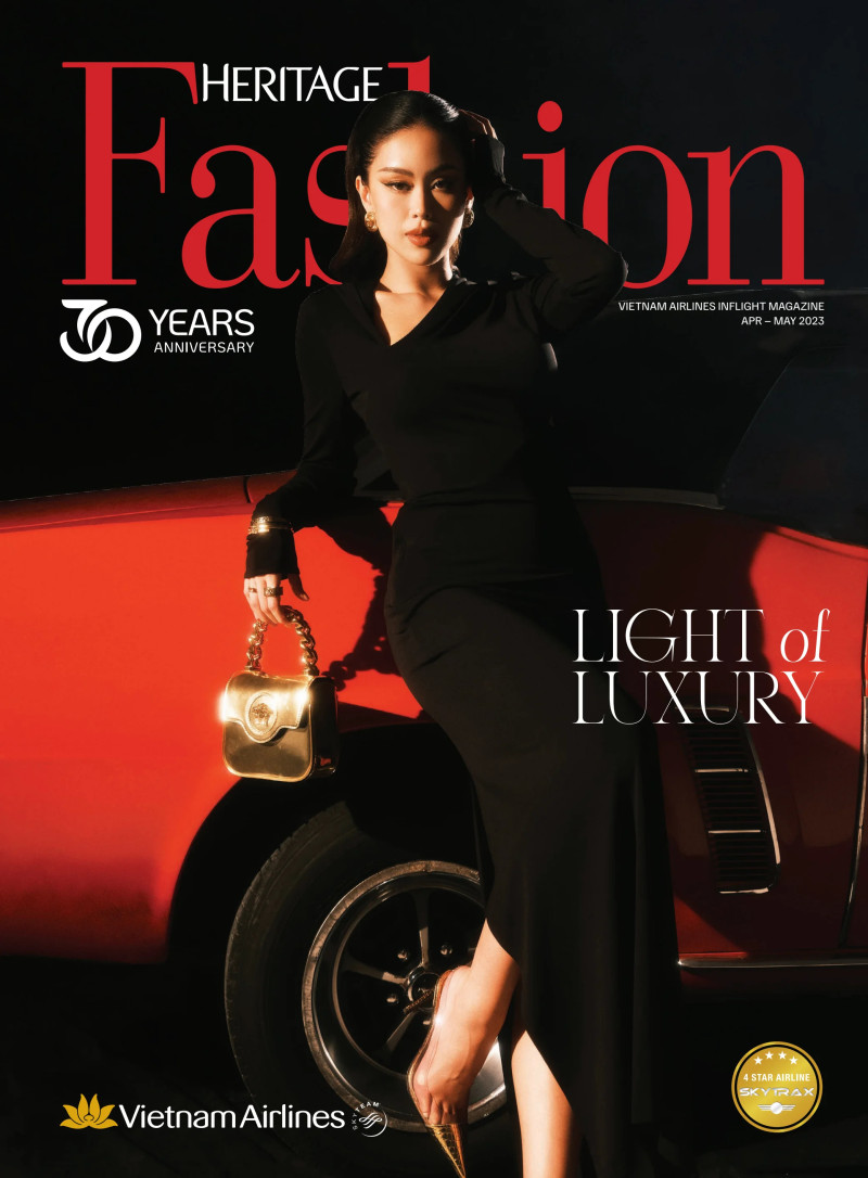  featured on the Heritage Fashion cover from April 2023