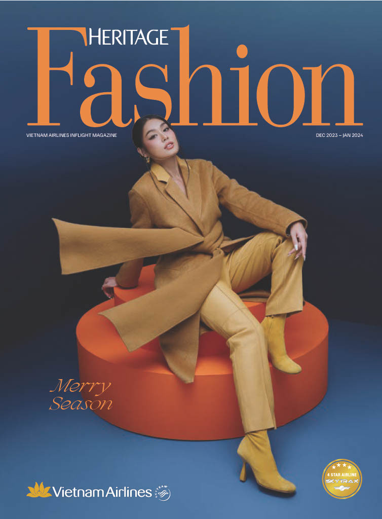  featured on the Heritage Fashion cover from December 2023