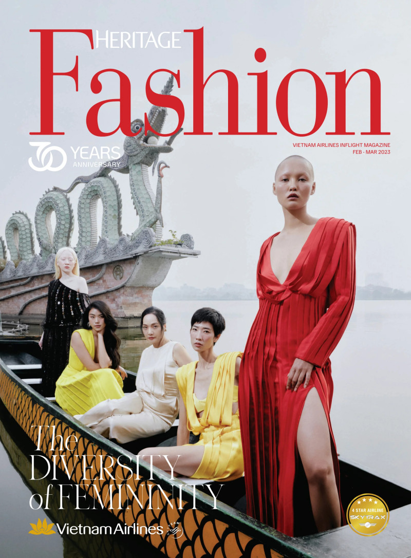  featured on the Heritage Fashion cover from February 2023
