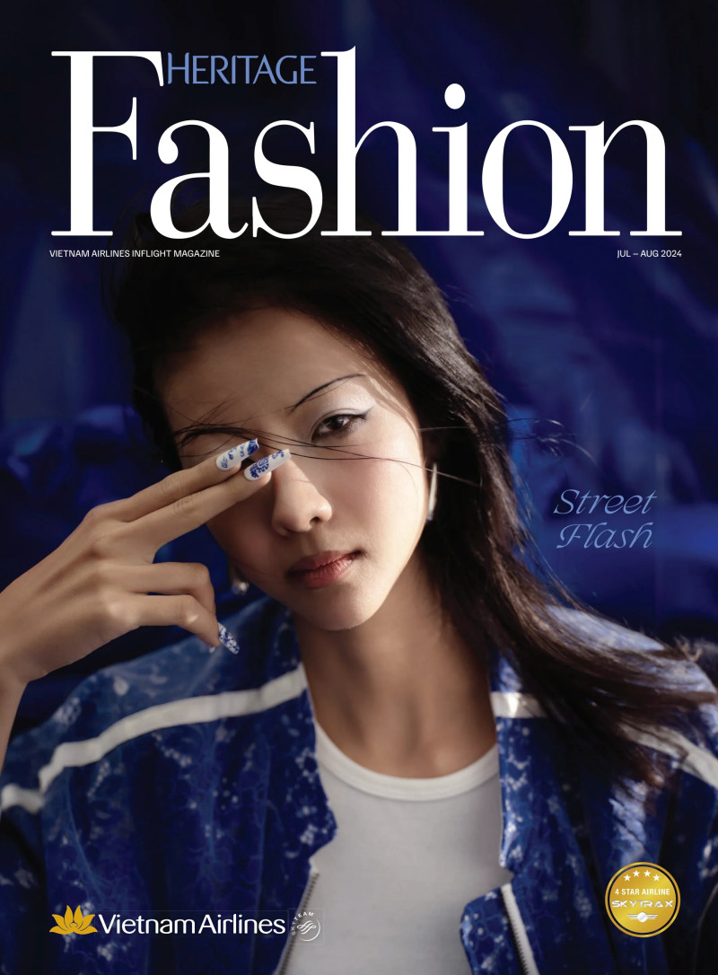 Rapper Suboi featured on the Heritage Fashion cover from July 2024