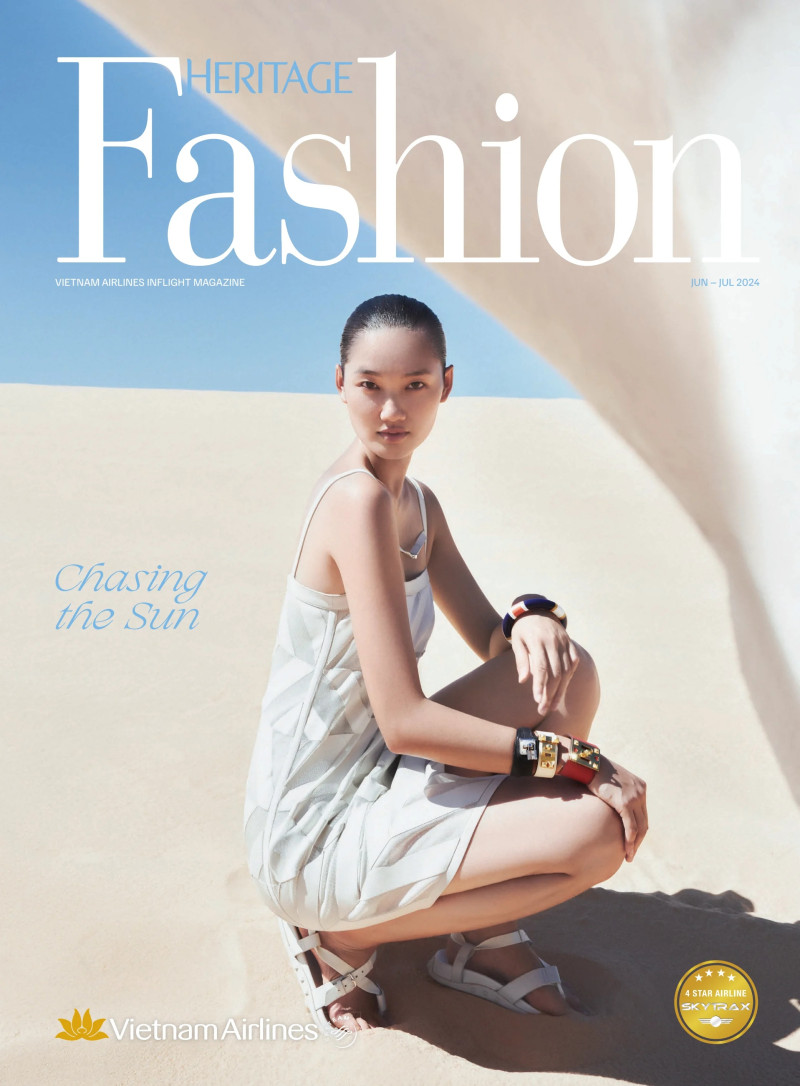 Quynh Anh Nguyen featured on the Heritage Fashion cover from June 2024