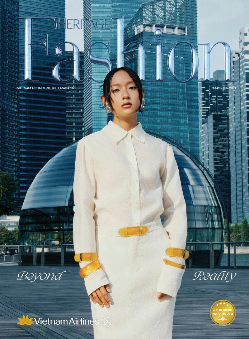 Thu Anh Ho featured on the Heritage Fashion cover from May 2024