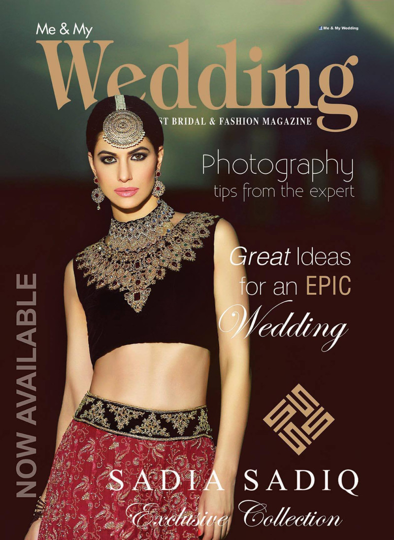 Cybil Chaudhary featured on the Me & My Wedding cover from July 2015