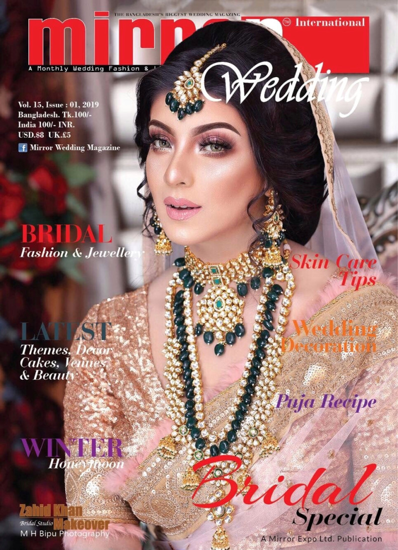  featured on the Mirror Wedding cover from October 2019