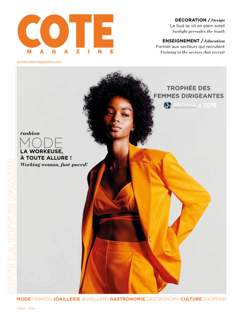  featured on the Cote Magazine cover from May 2022