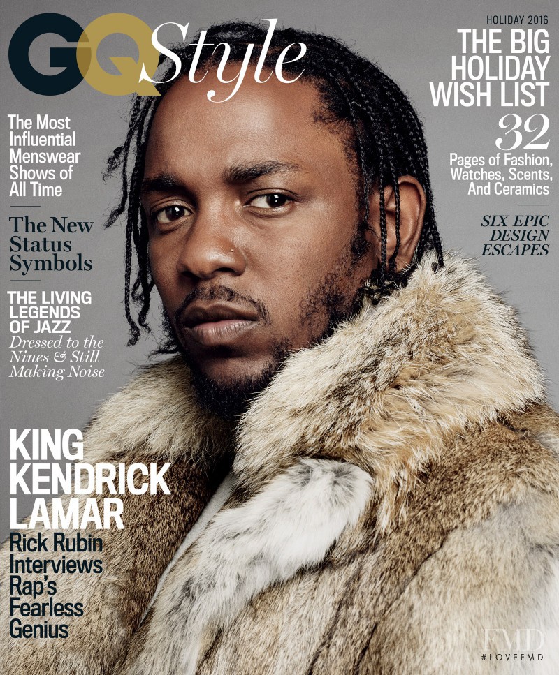  featured on the GQ USA cover from December 2016