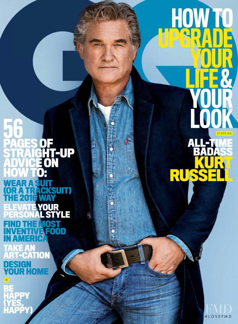  featured on the GQ USA cover from October 2016