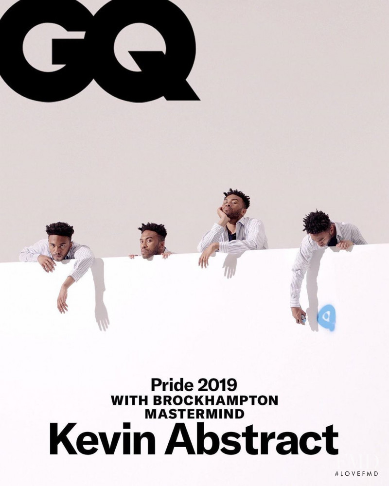 Kevin Abstract featured on the GQ USA cover from July 2019