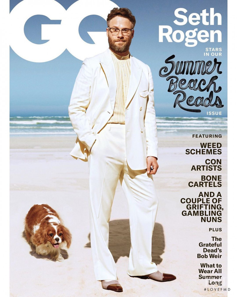 Seth Rogen featured on the GQ USA cover from June 2019