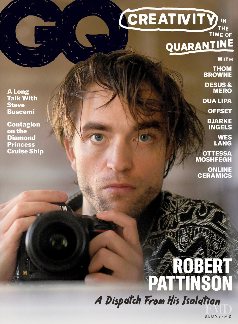 Robert Pattinson featured on the GQ USA cover from June 2020