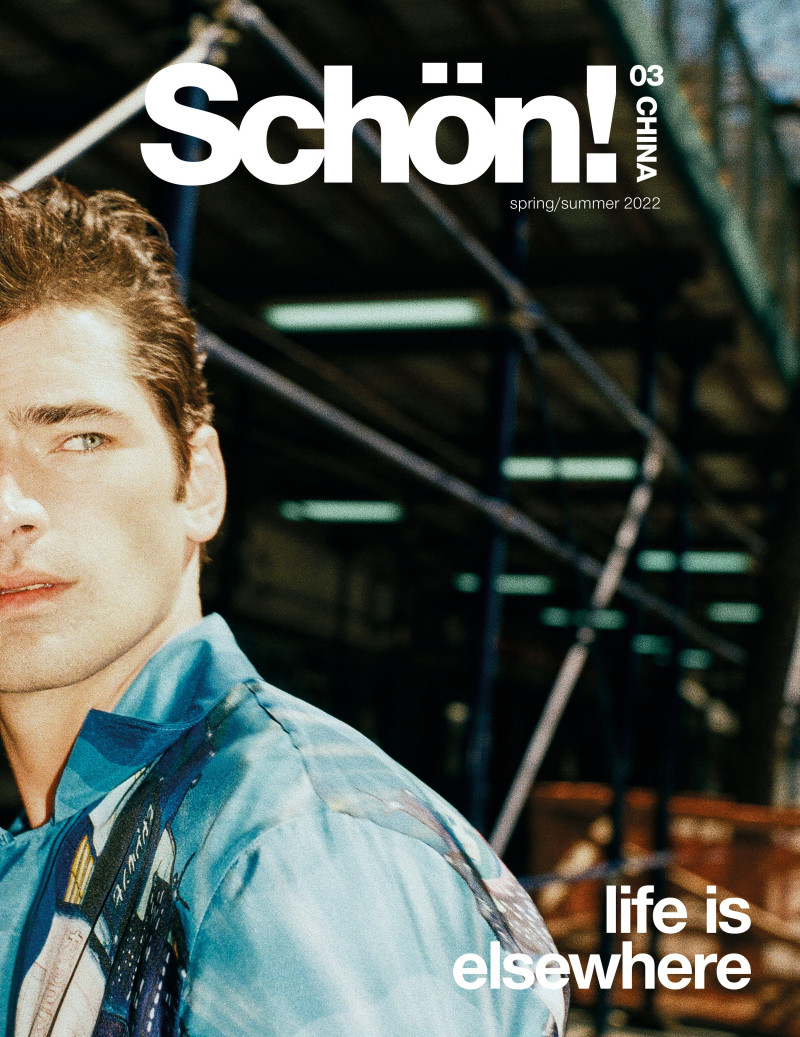 Sean OPry featured on the Schön! China cover from March 2022